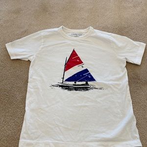 Crewcuts boys sz 8 graphic boat t-shirt